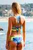 The wrap-round racerback bikini top