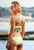 The wrap-round racerback bikini top