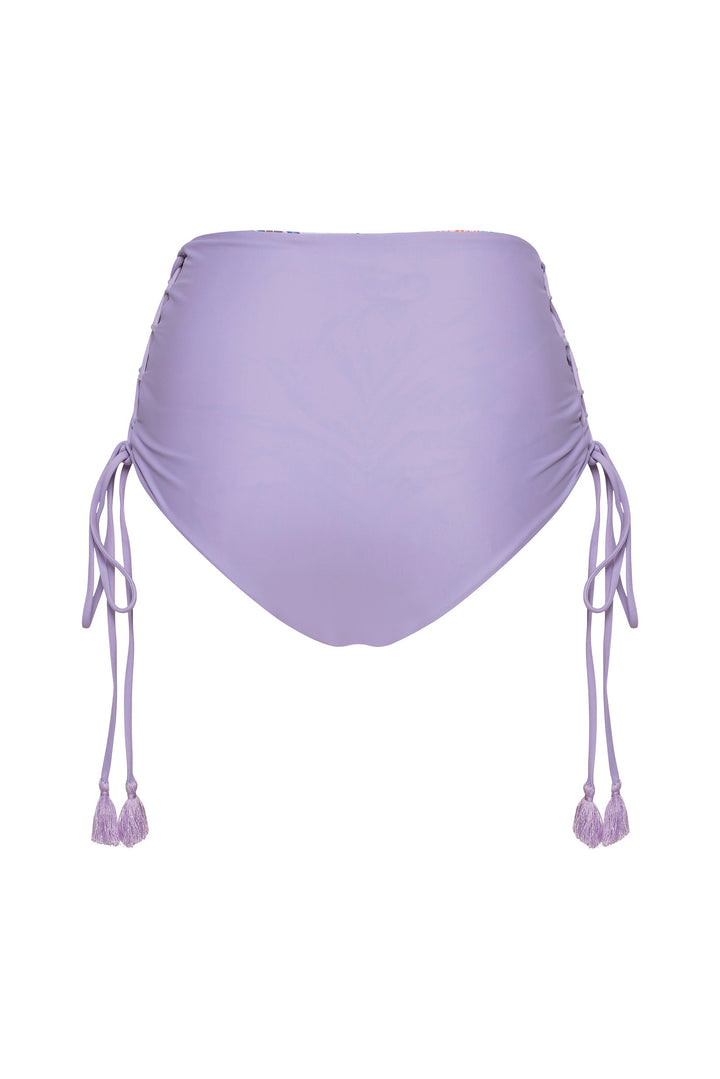 The High-waist String Bikini Bottoms