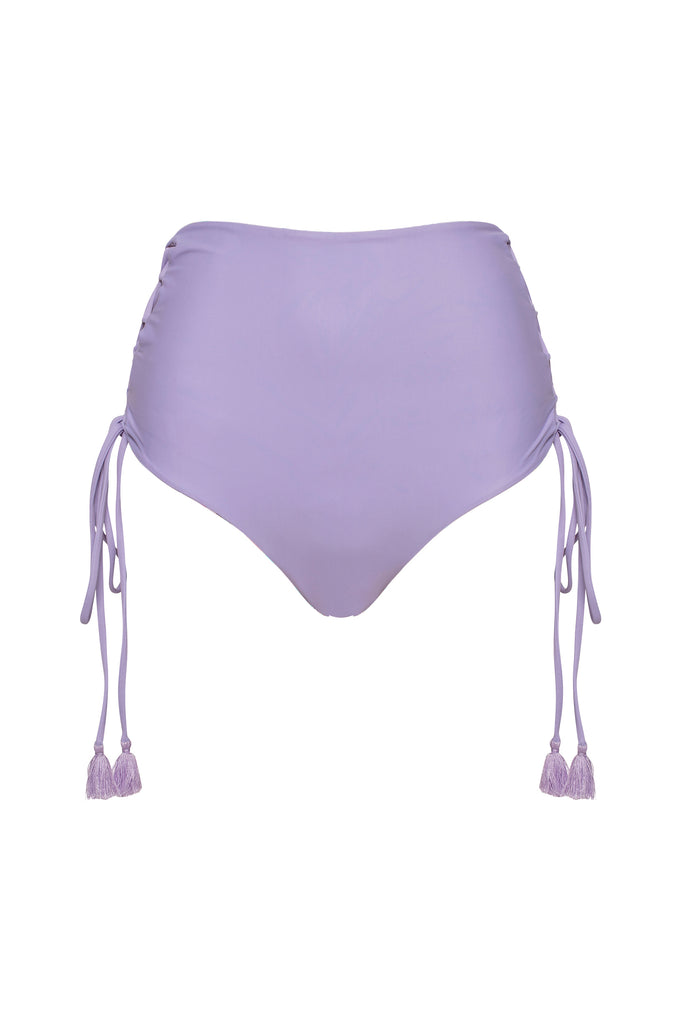 The High-waist String Bikini Bottoms