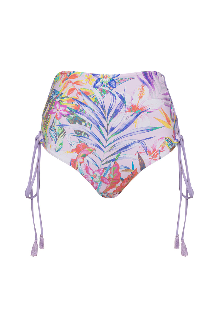 The High-waist String Bikini Bottoms